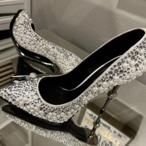 Phillip Plein decollete hi-heels crystal